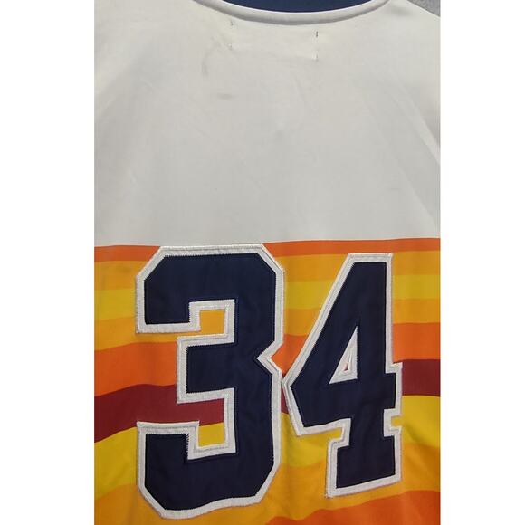 Vintage Nolan Ryan Throwback Jersey Houston Astros Mens Baseball - Picture 9 of 11